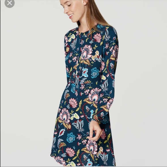 LOFT Dresses & Skirts - Loft garden floral dress